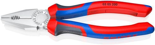 KNIPEX Kombizange L.200mm verchr.Comfort-Griffe KNIPEX