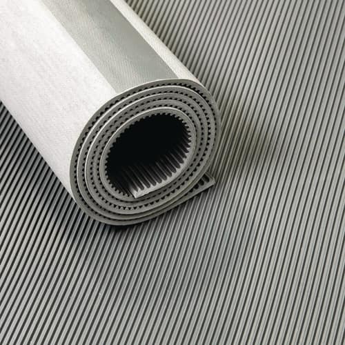 TECWERK Gummiisoliermatte B.1,0m L.10m D.4,5mm grau EPDM o.Gewebeeinlage TECWERK