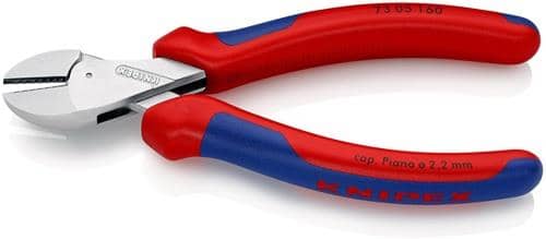 KNIPEX Kompaktseitenschneider X-Cut® L.160mm Kopf verchr.Mehrkomp.-Hüllen KNIPEX
