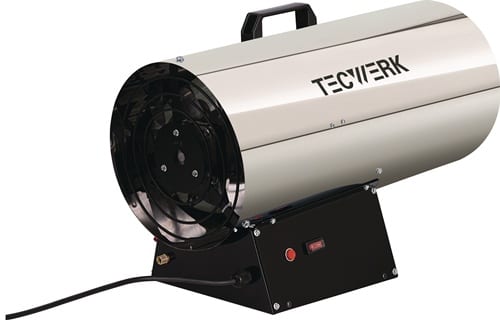 TECWERK Gasheizer 30 kW 1400 m³/h 75 W TECWERK