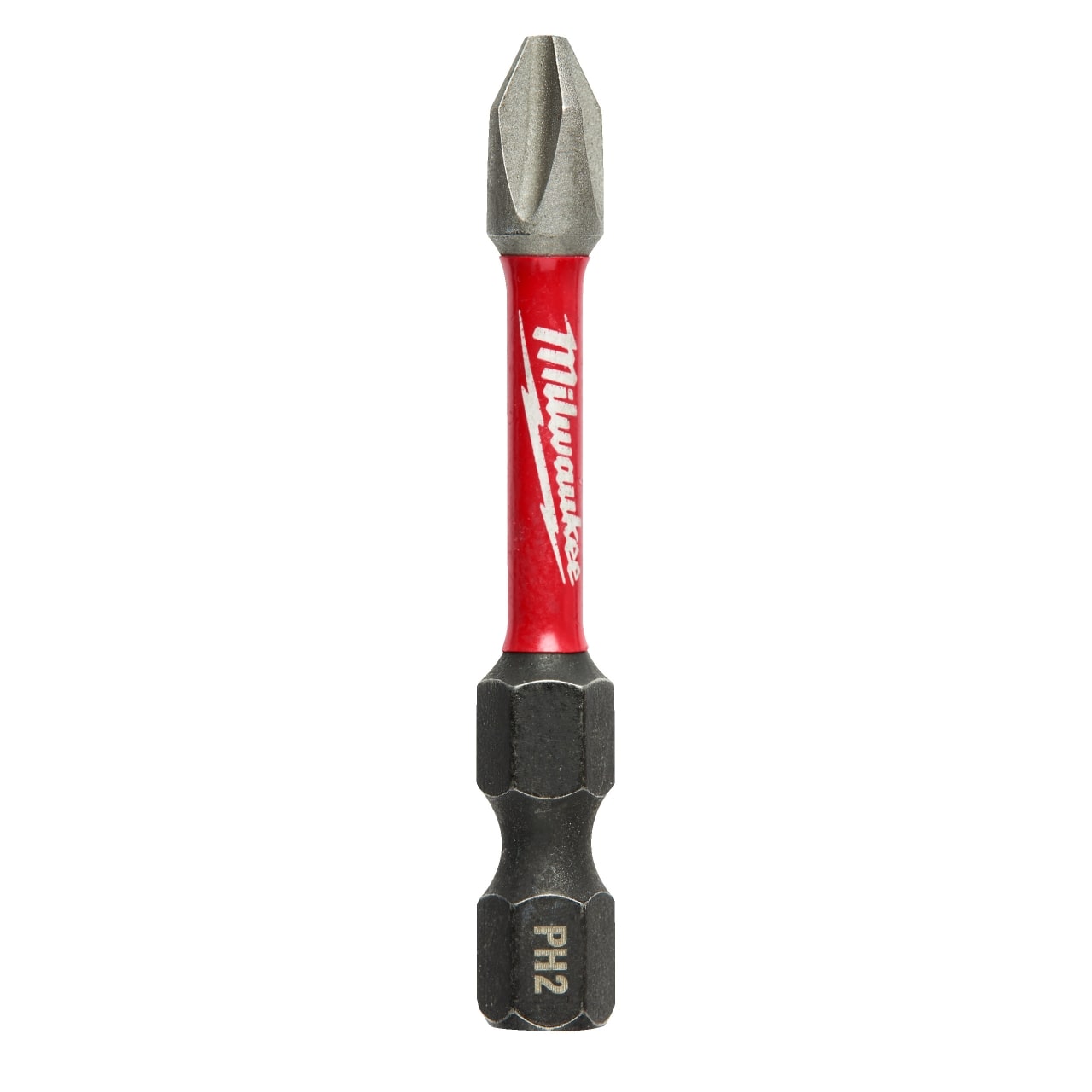 MILWAUKEE PH2 / 50 mm Schrauberbit SHOCKWAVE (10er Pack)