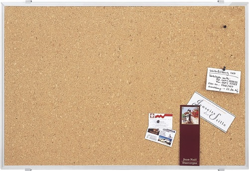 Korktafel mit Aluminiumrahmen MAGNETOPLAN