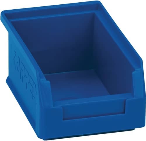 RASTERPLAN Sichtlagerkasten L160xB105xH75mm PE blau RASTERPLAN