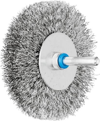 PFERD TOOLS Rundbürste RBU 8015/6 INOX 0,30 D.80mm 6mm Drahtstärke 0,3mm VA 15mm 12000min-¹