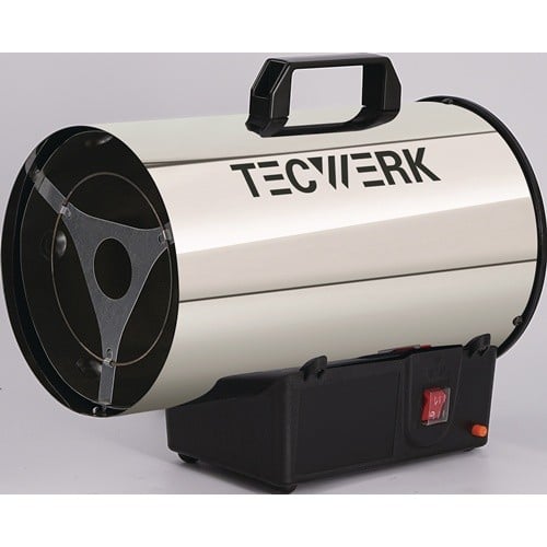 TECWERK Gasheizer 16 kW 500 m³/h 28 W TECWERK