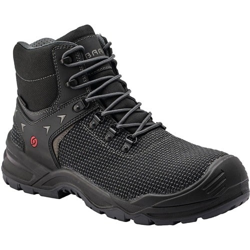 BAAK Sicherheitsstiefel Brandon Gr.45 W.12 schwarz S7S FO LG SR ESD EN20345