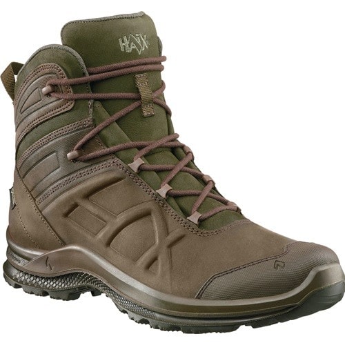 HAIX Trekkingstiefel BE Nature GTX mid Gr.6,5(40) braun/grün Leder HAIX