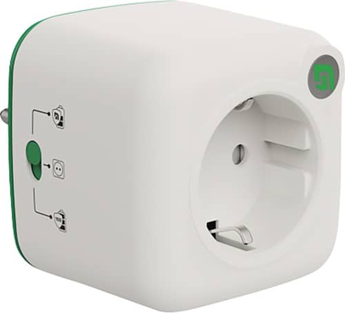 JÄGER DIREKT Steckdosenadapter Akku Life Guard 16 A 110-230V weiß Steckd.1 JÄGER DIREKT