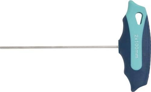 TECWERK Stiftschlüssel m.Quergr.SW 6mm Klingen-L.100mm S2-Stahl TECWERK