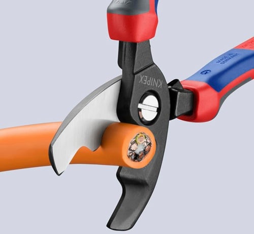 KNIPEX Kabelschere L.200mm Comfort-Griff KNIPEX