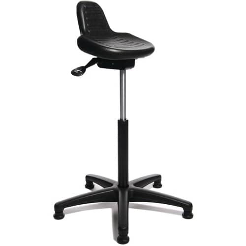 TOPSTAR Stehhilfe Integralschaum Sitz-H.550-810mm STA schwarz TOPSTAR