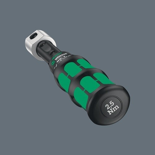 WERA Drehmomentschlüssel Click-Torque XP 1 4-KT.9x12mm Drehm.2,5-25Nm Voreinst.a.Anfr