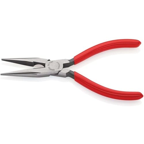 KNIPEX Flachrundzange L.160mm flach/rund ger.pol.Ku.-Überzug KNIPEX
