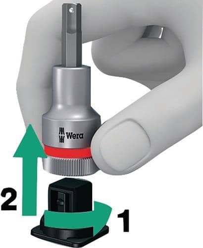 WERA Steckschlüsselsatz Belt C 3 TORX® HF Zyklop 6-tlg.1/2 Zoll T25-T55 WERA