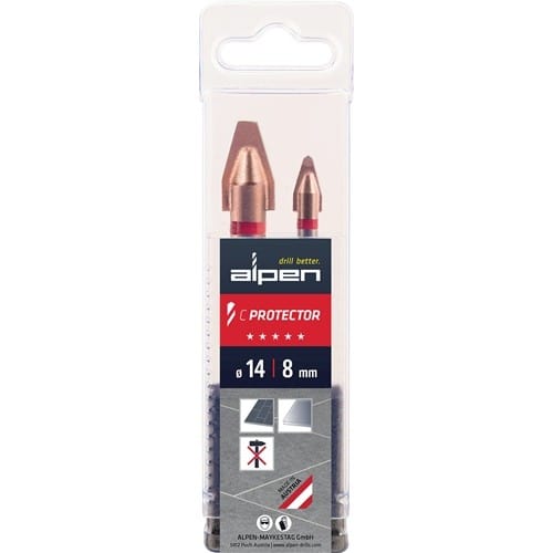 ALPEN Fliesenbohrersatz C PROTECTOR 2-tlg.D.8/14mm ALPEN