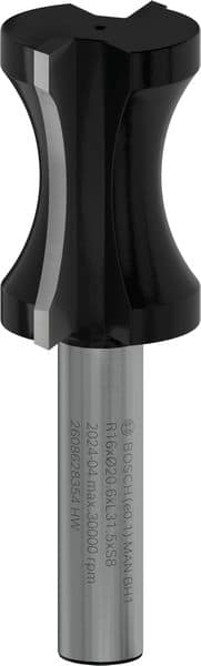 BOSCH Flachstabfräser, 8 mm, 18,3 mm, 20,6 mm, 32 mm, 63,5 mm