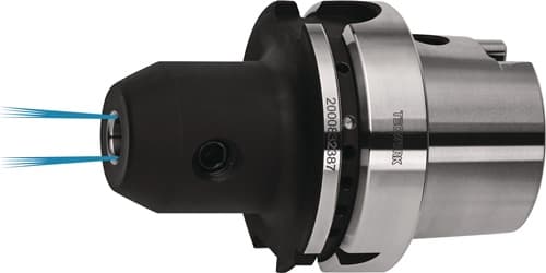 TECWERK Flächenspannfutter DIN 69893A Weldon Spann-D.8mm HSK-A63 A.-L.65mm m.IK TECWERK