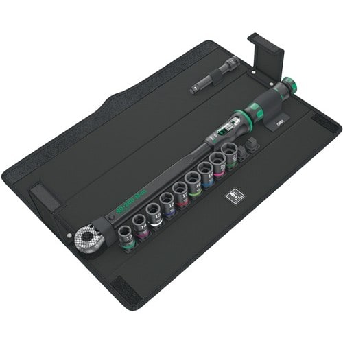 WERA Drehmomentschlüsselset Klick-Torque C 3 Set 2 11-tlg.40-200 Nm 1/2 Zoll WERA