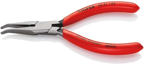 KNIPEX Justierzange L.135mm 40Grad gew.fl.Ku.-Überzug KNIPEX
