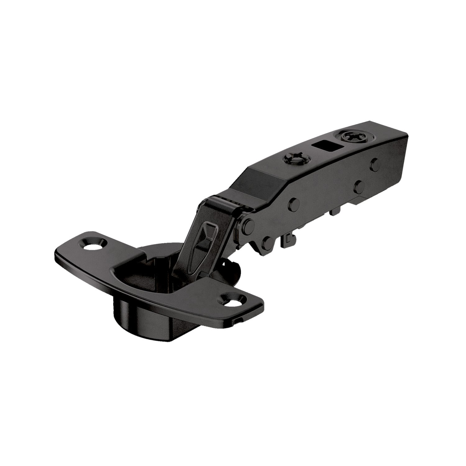 HETTICH Sensys 110°-Scharnier ohne Schließautomatik (Sensys 8675), obsidianschwarz, 9091741