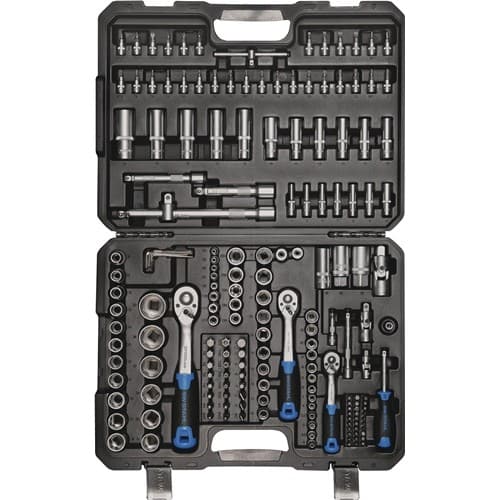 SW STAHL Steckschlüssel-Satz 184-tlg.1/4+3/8+1/2 Zoll SW 4-32mm