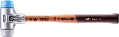 HALDER Schonhammer SIMPLEX L.295mm Kopf-D.30mm weich/mittelhart HO