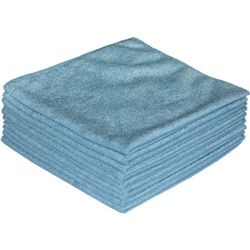 NORDVLIES Mikrofasertuch ECONOMY blau L380xB380ca.mm 1 KT NORDVLIES