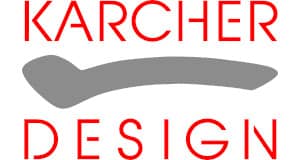 KARCHER DESIGN EZ1340 PZ 83 - 3-teilige Rosette, Profilzylinder, Edelstahl