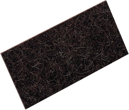 KRONEN-HANSA Hartfilzauflage L280xB140xS10mm schwarz KRONEN-HANSA