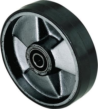 PFAFF Lenkrad PU Naben-L.43mm Rad-B.50mm D.200mm Ku.-Felge PFAFF
