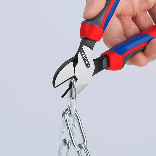 KNIPEX Kraftseitenschneider L.200mm pol.Form 0 Comfort-Griff KNIPEX