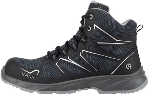 BAAK Sicherheitsstiefel Patrick Gr.38 W.11 schwarz S3S FO LG SR ESD EN20345