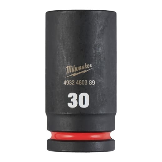MILWAUKEE 30 x 90 mm SHOCKWAVE Schlagnuss 3/4" lang
