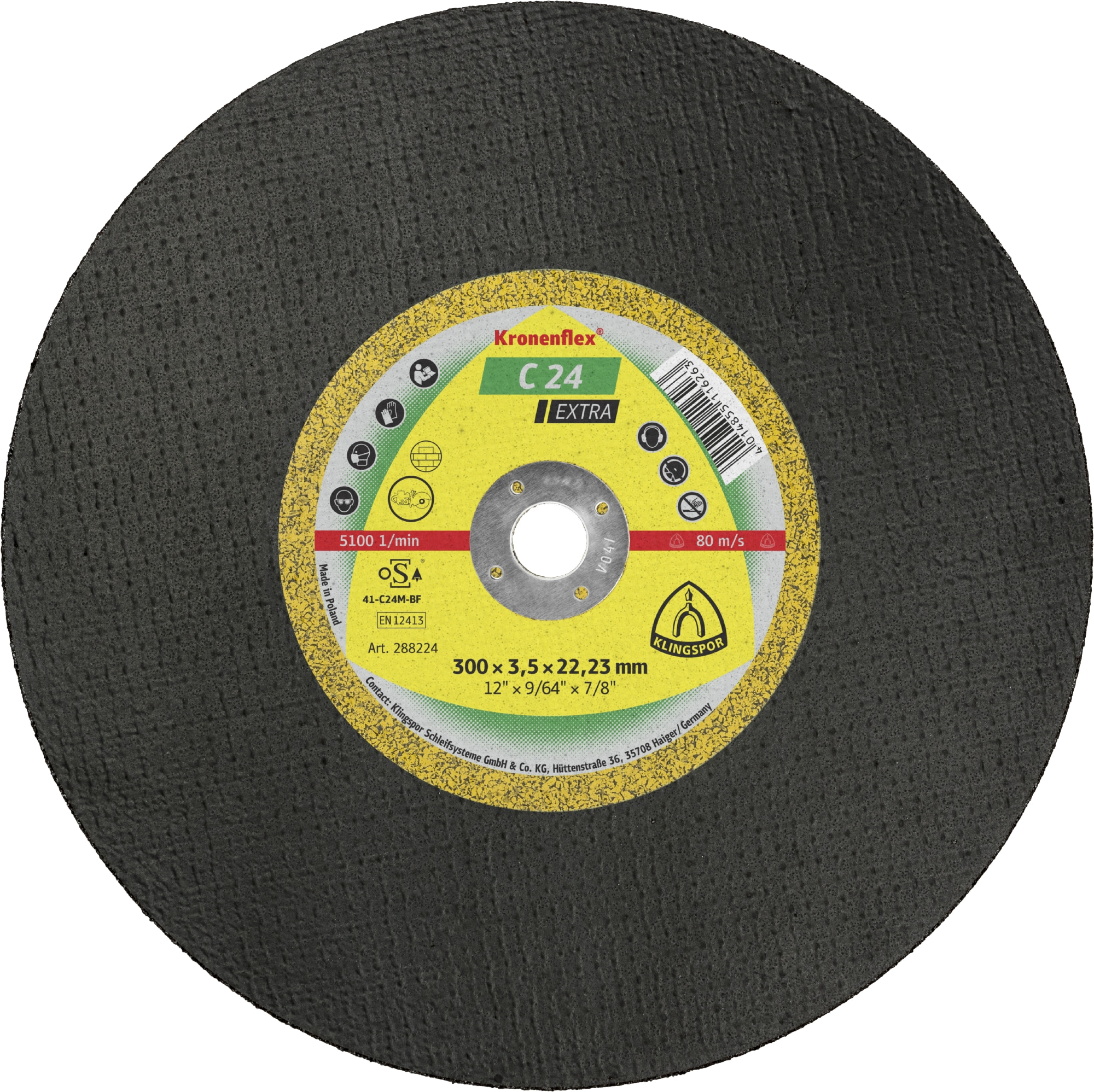KLINGSPOR Trennscheibe C 24 Extra