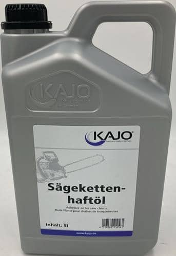 KAJO Sägekettenhaftöl 75-95 mm²/s (bei 40GradC) 5l Kanister KAJO