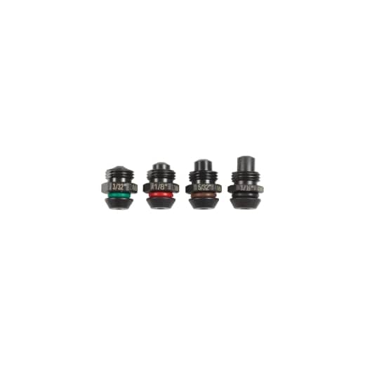 MILWAUKEE 2,4 mm, 3,2, mm, 4,0 mm 4,8 mm für M12 BPRT Mundstücke
