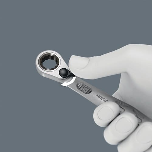 WERA Maulringratschenschlüssel Joker SW 11mm L.165mm umschaltbar,Rings.15Grad WERA