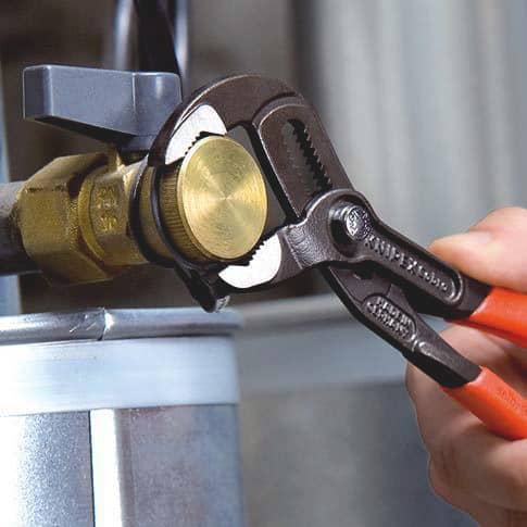 KNIPEX Wasserpumpenzange Cobra® L.250mm Spann-W.46mm pol.Mehrkomp.-Hülle KNIPEX