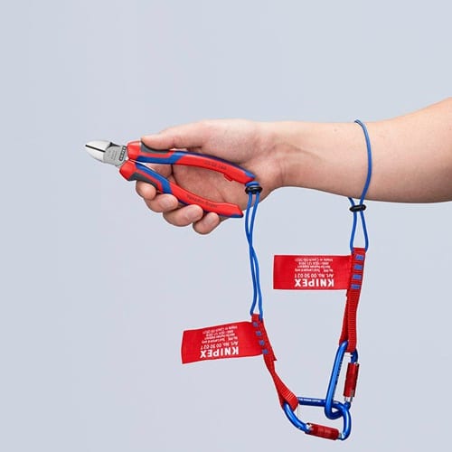 KNIPEX Seitenschneider L.160mm Kopf pol.Comfort-Griff max.2mm KNIPEX