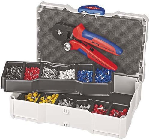 KNIPEX Aderendhülsensortiment 1251tlg.0,50-10,00mm² Crimpzange