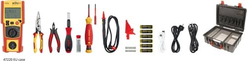 WIHA Gerätetester-Set PAT one im Koffer L457xB367xH190mm WIHA