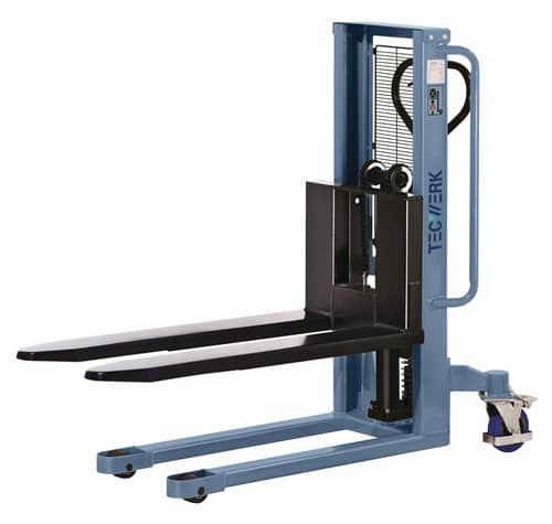 TECWERK Hochhubstapler Trgf.1000kg Gabel-L.1150mm Einfachmast Hubh.900mm handhydr.TW
