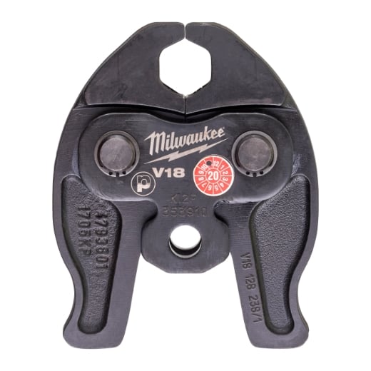 MILWAUKEE Nennweite V18 für 12 V Presswerkzeug Pressbacke J12-V18