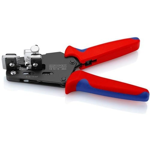 KNIPEX Abisolierzange L.195mm brün.m.Mehrkomp.-Hüllen KNIPEX