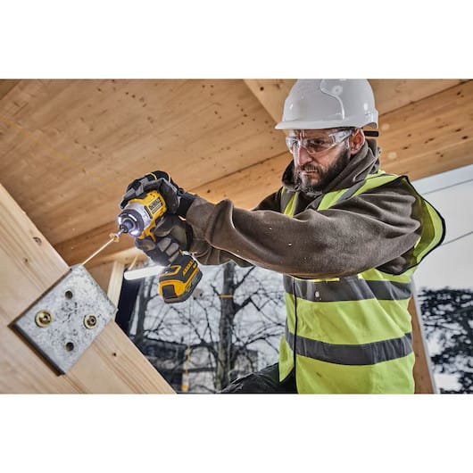 DEWALT 18 Volt Akku-Schlagschrauber (1/4") mit 282 Nm (Basisversion) DCF860NT-XJ
