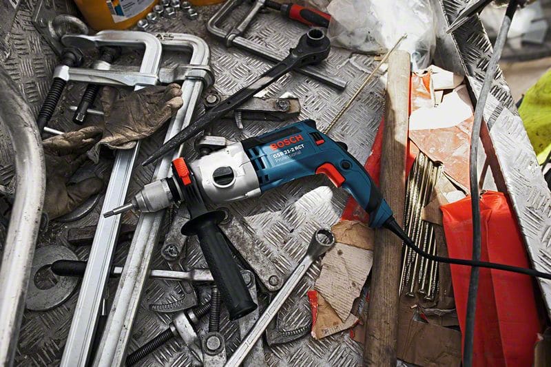 BOSCH Schlagbohrmaschine GSB 21-2 RCT, mit Handwerkerkoffer