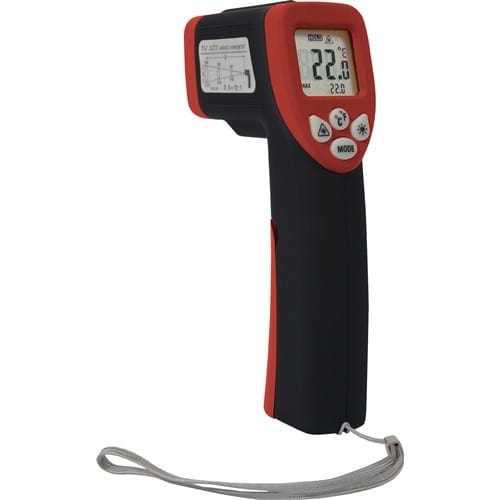 TESTBOY Infrarotthermometer TV 323 -50 b.550GradC ±3GradC 2xTyp AAA TESTBOY