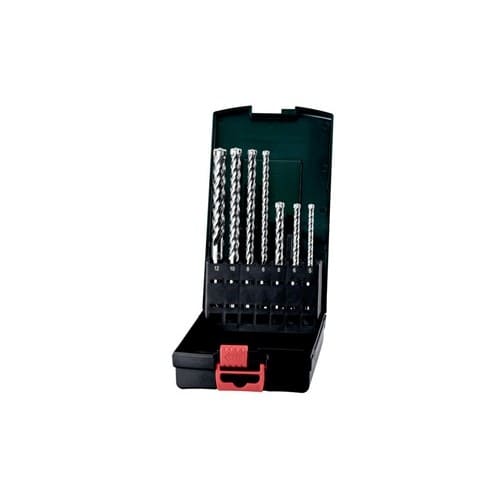 METABO Hammerbohrersatz SDS-plus Pro 4 Premium 7teilig HM f.Beton/Mauerwerk/Naturstein