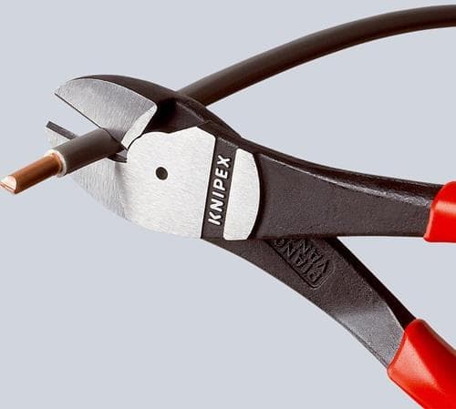KNIPEX Kraftseitenschneider L.180mm Form 0 Comfort-Griff KNIPEX