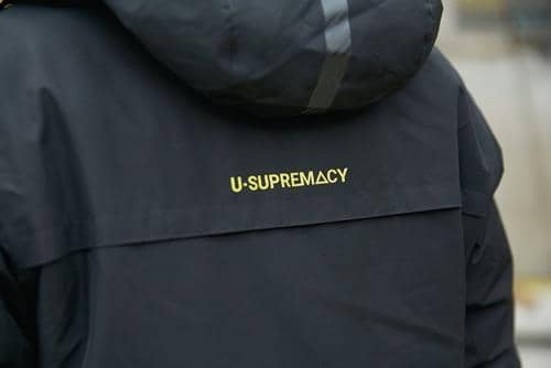 Jacke U-SUPREMACY WINK Gr.L Black Carbon U.POWER